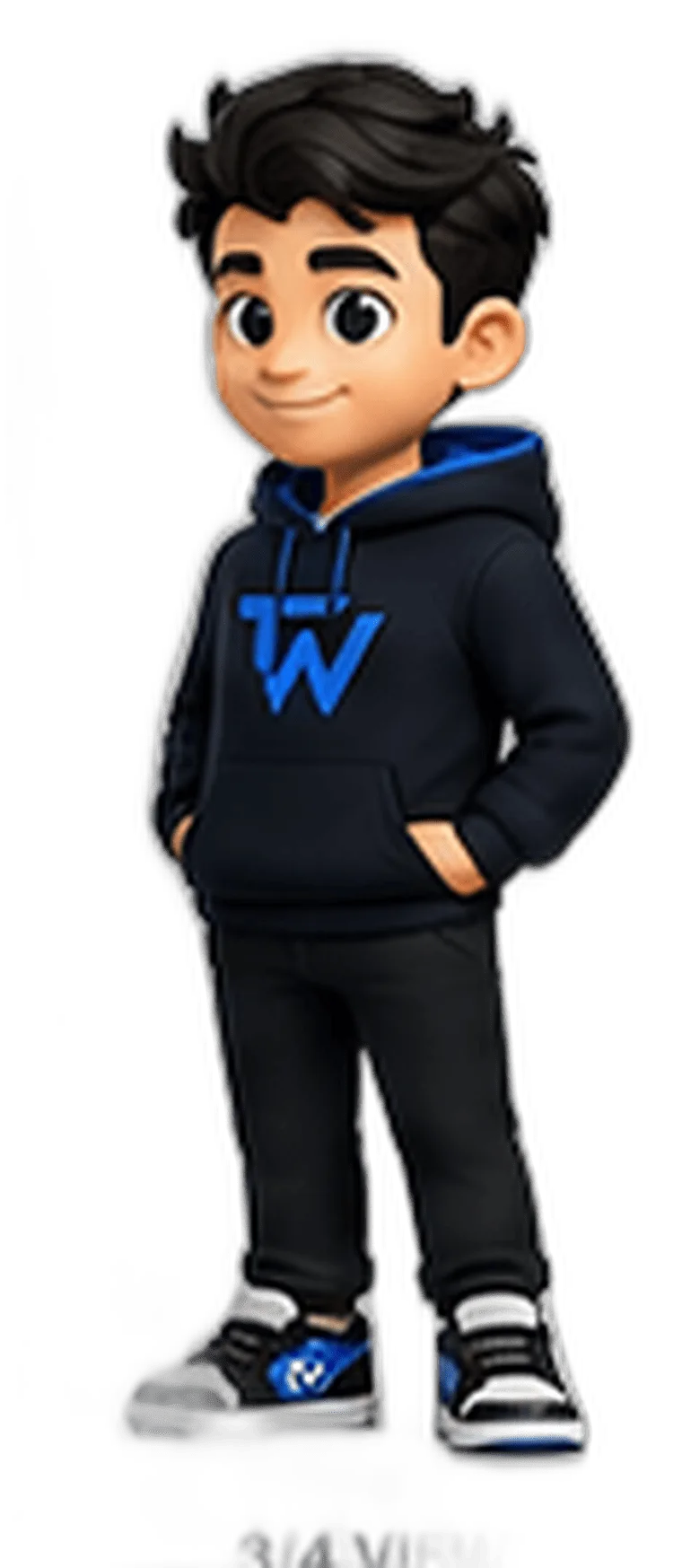 Tid, the TidWeb mascot, beside TidWeb website pricing packages