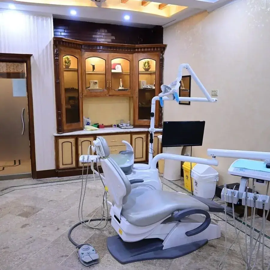Treatment suite at Comfort Dental Care with modern dental chair and equipment