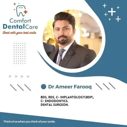 Dr Ameer Farooq, Dental Surgeon