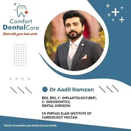Dr Aadil Ramzan, Dental Surgeon