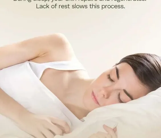 Poor sleep effects on skin repair