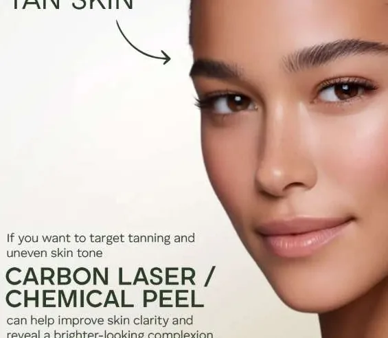 Tan skin treatment
